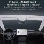 Car Ordinary Version Sunglasses Storage Box for Tesla Model 3 2019-2023 - Image 6