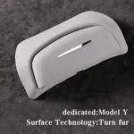 Car Suede Wrap Version Sunglasses Storage Box for Tesla Model Y 2019-2023 - Image 2