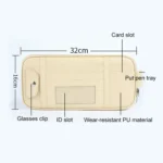 Universal Car Multi-functional Sun Visor Card Clip Bags Glasses Bill Clip Holder - Image 3