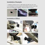 Car WiFi Single Camera Hidden 360 Degree Rotation Car Driving Recorder - Image 6