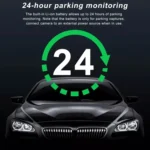 Front and Inner Dual Camera HD Infrared Night Vision Car Dash Cam Driving Recorder - Image 8