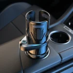 Car Multifunctional Retractable Rotating Water Cup Holder with Compass - Image 6