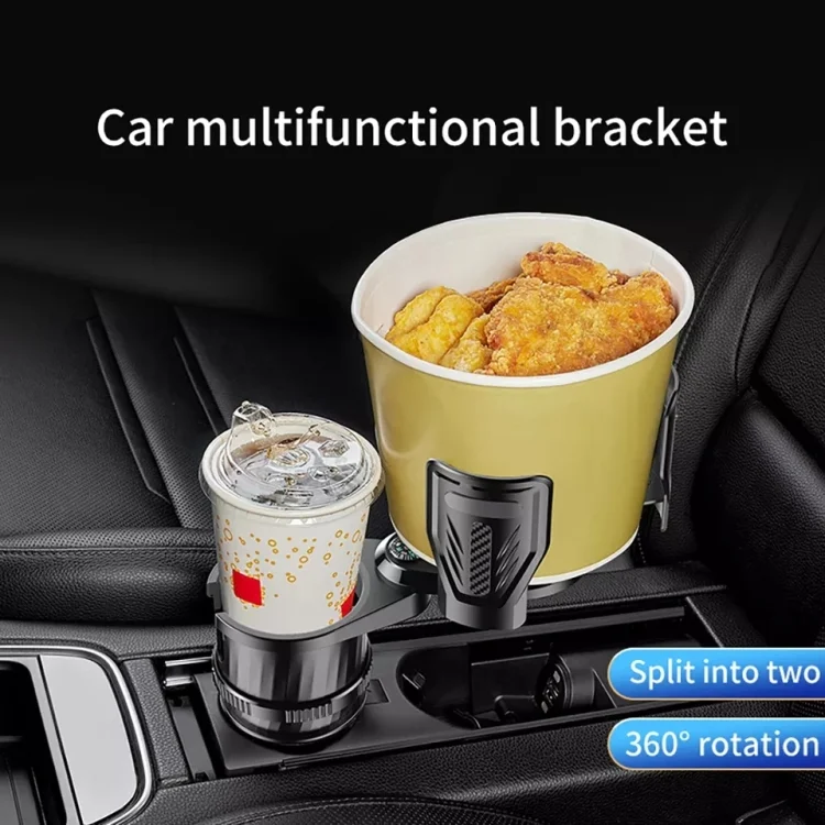 CRP5978_7.webp Car Multifunctional Retractable Rotating Water Cup Holder with Compass - Image 8
