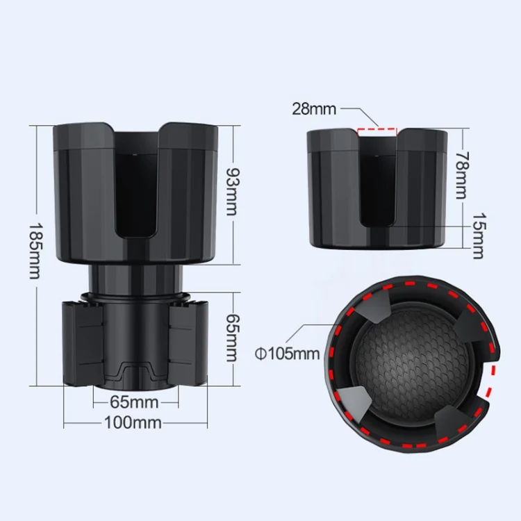 CRP5980_1.webp Car Cup Mouth Conversion Large Water Cup Holder - Image 2