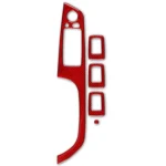 5 PCS Set for BMW 3 Series E90 Carbon Fiber Car Left Driving Lifting Panel Decorative Sticker with Folding, Diameter: 37.8cm