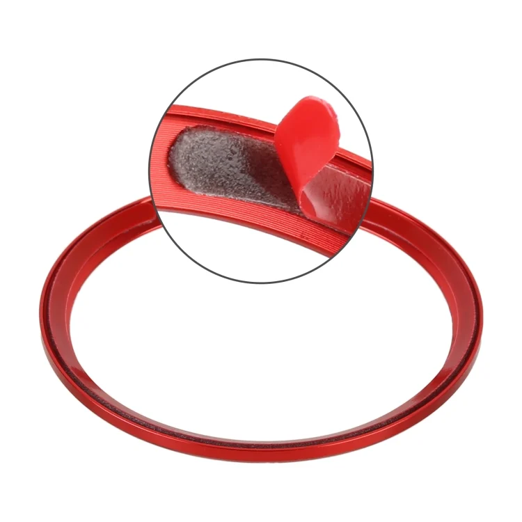 CRP6135_B1.webp Car Headlight Switch Ring Trim Sticker Decoration for Audi Q2 - Image 2