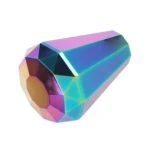 Universal Car Colorful Diamond Shape Metal Gear Shift Knob - Image 2