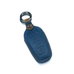 For PEUGEOT Car Cowhide Leather Key Protective Cover Key Case - Image 2