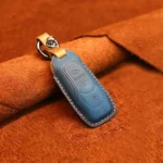 For Ford Old Style Car Cowhide Leather Key Protective Cover Key Case - Image 2
