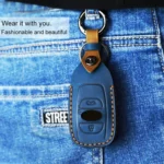 For Subaru Car Cowhide Leather Key Protective Cover Key Case - Image 6