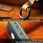 For Volvo Car Cowhide Leather Key Protective Cover Key Case - Image 5