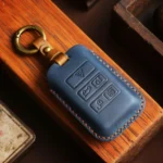 For Land Rover Car Cowhide Leather Key Protective Cover Key Case - Image 6