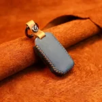 For Kia Car Cowhide Leather Key Protective Cover Key Case, Square Version - Image 3