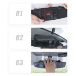 SHUNWEI SD-2415 Car Anti-glare Rear-view Mirror, Size: 299 x 90mm - Image 4