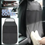 2pcs Car Rear Seat Protection Children Anti-kick Pad with Storage Bags Seat Back Anti-dirty Pad - Image 5