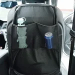 2pcs Car Rear Seat Protection Children Anti-kick Pad with Storage Bags Seat Back Anti-dirty Pad - Image 6