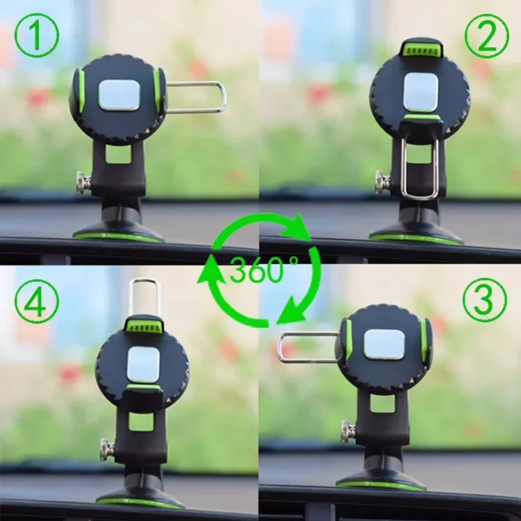 CRP6381_B6.webp Multifunctional Car Center Console Dashboard Suction Cup Phone Holder - Image 7