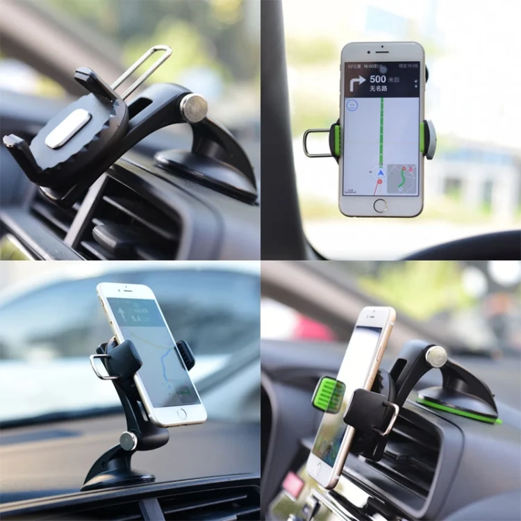 CRP6381_B7.webp Multifunctional Car Center Console Dashboard Suction Cup Phone Holder - Image 8