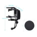 Silicone Magnet Car Rear Mirror Navigation Phone Holder - Image 5