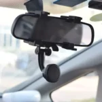 Silicone Magnet Car Rear Mirror Navigation Phone Holder - Image 6