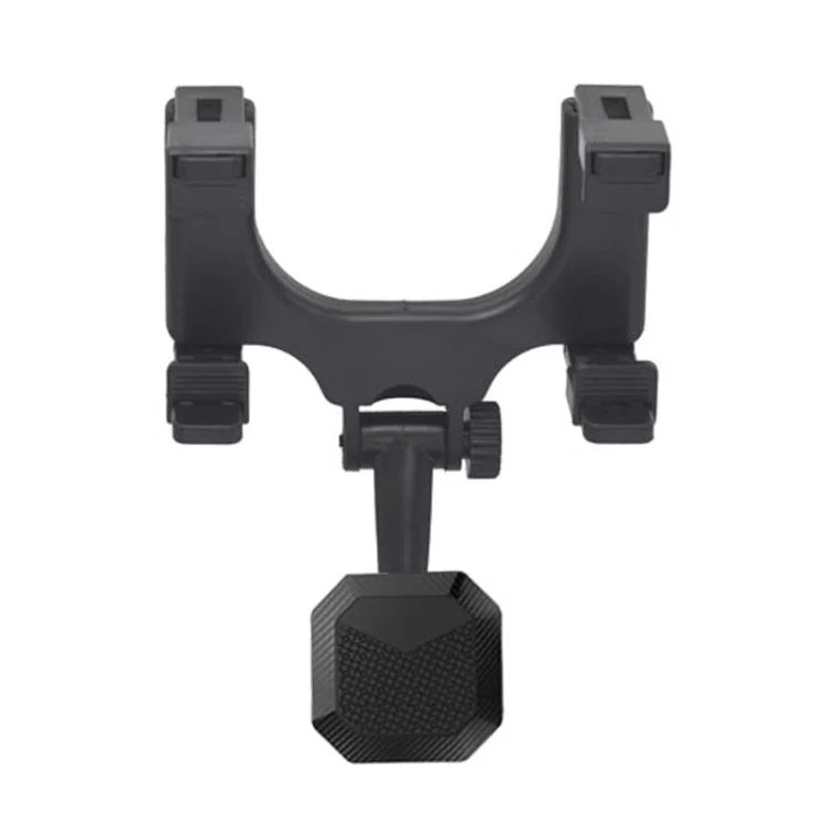 CRP6386_1.webp Carbon Fiber Strong Magnet Car Rear Mirror Navigation Phone Holder - Image 2