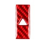 Car Carbon Fiber Warning Light Decorative Sticker for Mazda CX-5 2017-2018, Left and Right Drive