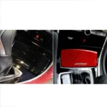 Car Carbon Fiber Gear Panel Ashtray Decorative Sticker for Infiniti Q50 2014-2020, Left and Right Drive - Image 6