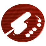 10 in 1 Car Carbon Fiber Central Control Gear Multimedia Decorative Sticker for Nissan 370Z / Z34 2009-, Right Drive - Image 2