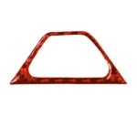 Car Carbon Fiber Warning Light Decorative Sticker for Chevrolet Camaro 2017-2019, Left and Right Drive Universal