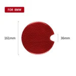 Car Carbon Fiber Fuel Tank Cap Decorative Sticker for BMW Mini, Left and Right Drive Universal - Image 2