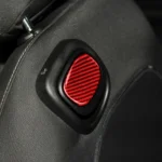 Car Carbon Fiber Seat Back Handle Decorative Sticker for BMW Mini One Cooper F55 F56, Left and Right Drive Universal - Image 5