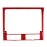 Car Carbon Fiber Navigation Panel Decorative Sticker for Porsche Macan 2014-2018, Left and Right Drive Universal