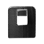 Car Carbon Fiber Storage Box Panel Solid Color Decorative Sticker for BMW G01 X3 2018-2020 / G02 X4 2019-2020, Left and Right Drive Universal