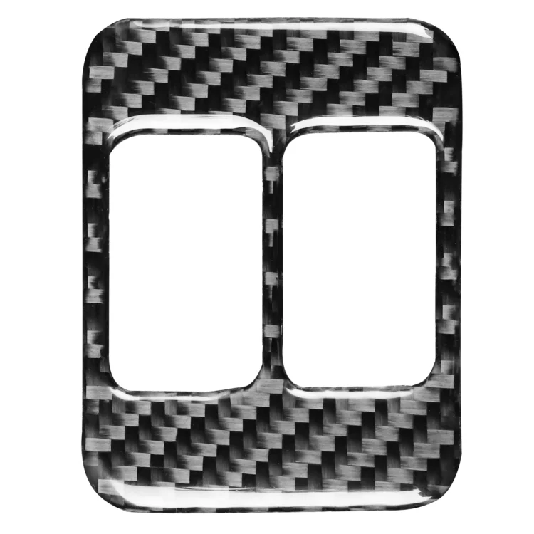 Car Carbon Fiber Seat Heating Button A Decorative Sticker for Subaru BRZ / Toyota 86 2017-2019, Left and Right Drive Universal