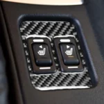 Car Carbon Fiber Seat Heating Button A Decorative Sticker for Subaru BRZ / Toyota 86 2017-2019, Left and Right Drive Universal - Image 5