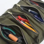 Car Auto Multi-function Canvas Storage Bag Portable Tool Bag Hanging Pocket Bag - Image 4