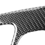 4 PCS / Set Carbon Fiber Car Central Control Gear Decorative Sticker for Dodge Challenger 2015 to Now, Left Driving - Image 3