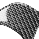 4 PCS / Set Carbon Fiber Car Central Control Gear Decorative Sticker for Dodge Challenger 2015 to Now, Left Driving - Image 4