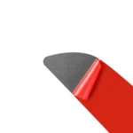 Carbon Fiber Car Co-pilot Trim Red Edge with Hole Decorative Sticker for Audi Q3 2013-2018,Left Drive - Image 4