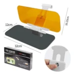 Car Buttons Day Night 2 in 1 Dazzling Goggle Sunshade - Image 3