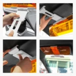 Car Buttons Day Night 2 in 1 Dazzling Goggle Sunshade - Image 6