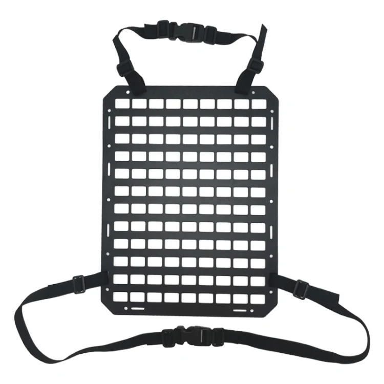 CRP7800.webp Car Rigid Seat Back Organizer Molle Panel Storage Rack - Image 1
