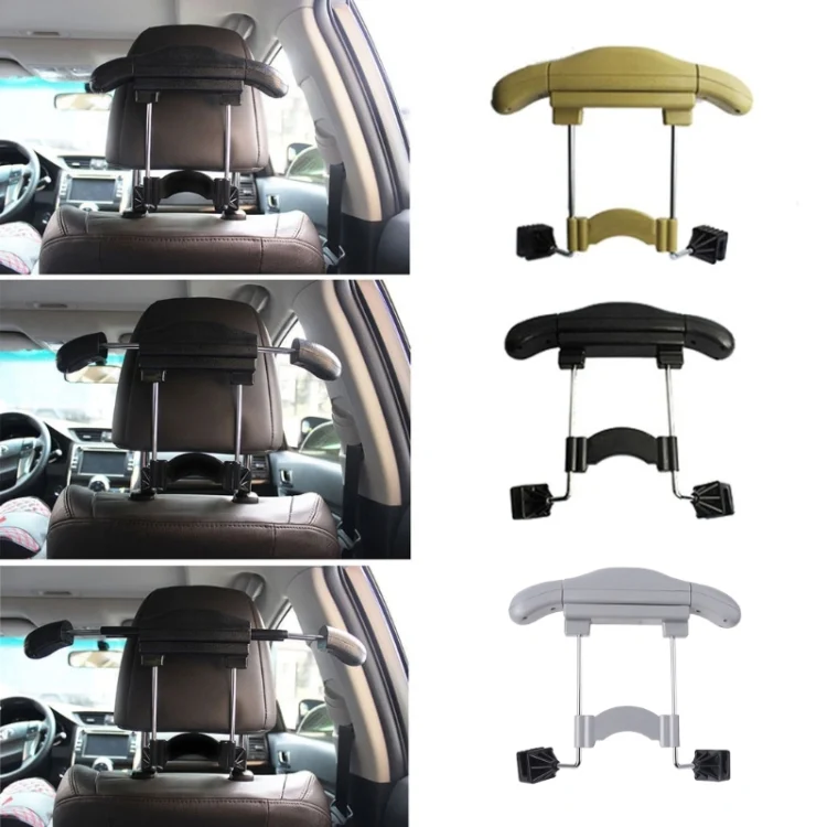 CRP7970_B1.webp Car Faux Leather Retractable Coat Hanger - Image 2