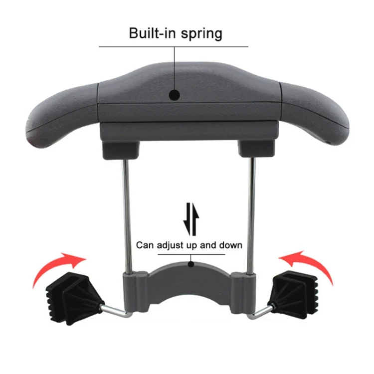 CRP7970_B2.webp Car Faux Leather Retractable Coat Hanger - Image 3