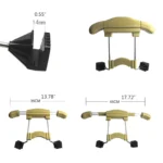 Car Faux Leather Retractable Coat Hanger - Image 5