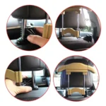 Car Faux Leather Retractable Coat Hanger - Image 6