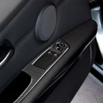 2 PCS Carbon Fiber Car Left Driving Lifting Panel Decorative Sticker for BMW E92 2005-2012, Diameter: 40.4cm - Image 5