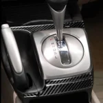 5 in 1 Car Carbon Fiber Automatic Gear Decorative Sticker for Honda Civic 8th Generation 2006-2011, Left Drive - Image 5