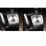 5 in 1 Car Carbon Fiber Automatic Gear Decorative Sticker for Honda Civic 8th Generation 2006-2011, Left Drive - Image 6