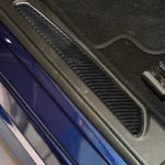 2 in 1 Car Carbon Fiber Welcome Pedal Decorative Sticker for Alfa Romeo Giulia 2017-2019, Left and Right Drive Universal - Image 5